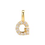 color: G (single pendant) / Style: 18K Gold