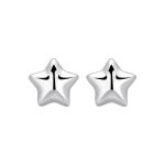 color: 5mm white gold/pair