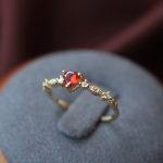 color: 14K Gold / size: Open Ring