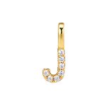color: J (single pendant) / Style: 18K Gold