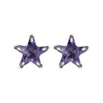 color: June (Middle Purple Zirconium) / Style: white gold