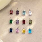 color: White gold pendant / Style: Twelve months (12 pieces)