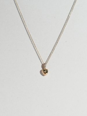 S925 Sterling Silver Plated 18K Gold Love Zircon Clavicle Chain for Girlfriend Gift Summer Necklace Light Luxury High Level HME