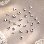color: White gold DIY letter pendant / Style: Love