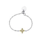 color: White Gold-Yellowstone / size: Opening adjustable