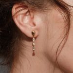 color: 18K gold pair (with earplugs)