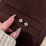 color: Purple diamond + white gold pair (including earplugs)