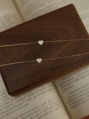S925 Silver Plated 14K Gold Zircon Love Adjustable Bracelet Design Japanese All-match Overlapping Women's Gift HME