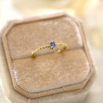 color: Tanzanite Ring / size: US Code 7