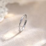 color: white gold / size: Opening adjustable