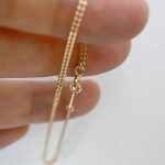color: 14K Gold / size: 16cm (925 silver)