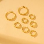 color: GOLD / Style: Inner diameter 6mm