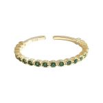 color: 14K Gold / size: Open Ring