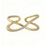 color: 14K Gold / size: Open Ring