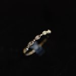 color: white gold / size: US Code 5