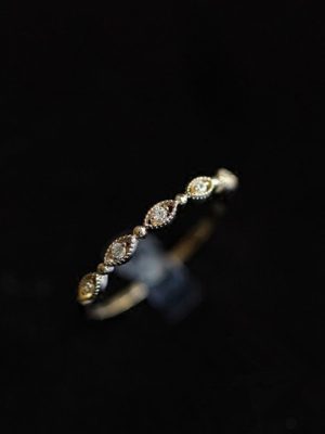 Vintage Ring Japanese 925 Sterling Silver Plated 18K Gold Slim All-match Stacked Wear Light Luxury All-match Tail Ring Small Finger Ring