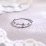 color: white gold / size: Metto 6