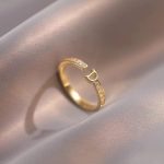 color: 14K Gold / size: Open Ring
