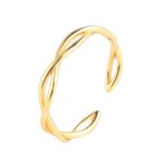 color: 18K Gold / size: Opening adjustable