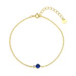 color: December [113# Blue Tip Crystal]] / Style: GOLD