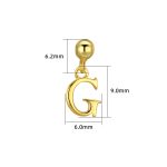 color: G (single pendant) / Style: white gold