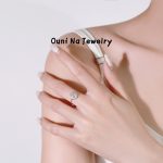 color: 14K Gold-White Diamond / size: Push-pull adjustable