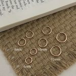 color: Rose gold inner diameter 6mm