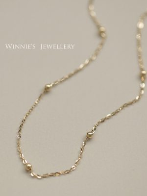 S925 Sterling Silver Gold-plated Bracelet Women's Gold Bean Beads All-match Elegant Ins Style Bracelet Simple Japanese and Korean-style commuter HME