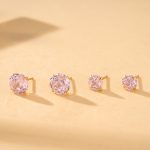 color: Pink 8mm / Style: White gold (only with tremella plug)