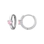 color: October (Pink Zirconium) / Style: white gold