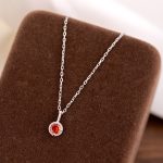 color: Red Zirconium-White Gold