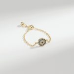 color: 14K Gold / size: Push-pull adjustable