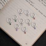 color: white gold / Style: green sharp crystal