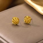 color: Small sugar earrings-gold