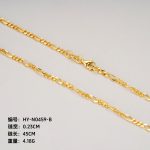 color: 0.23cm letter chain (40+5cm) / Style: white gold