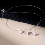 color: Fireworks Cut Powder Zirconium / Style: Necklace: 6mm (45cm long)