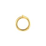 color: GOLD / Style: 1.8mm thick inner diameter 7.5mm