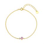 color: October [Pink Zirconium]] / Style: GOLD