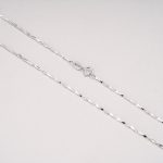 color: 0.8mm ingot chain / Style: 45cm