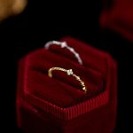 color: 14K Gold / size: Open Ring