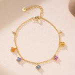 color: Four-leaf clover bracelet [gold]]