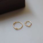 color: Small 14K Gold Pair