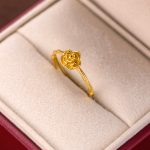 color: Rose Ring-Gold / size: Opening adjustable