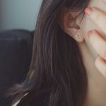 color: 14K gold pair (including silver ear plug)