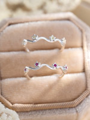 S925 Sterling Silver Star Ring Women's Fashion Ins Cold Style Finger Ring Opening Adjustable Design Ring
