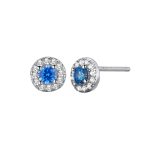 color: white gold / Style: 4mm