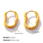 color: EH1402GS Small Earrings