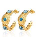 color: Gold Turquoise