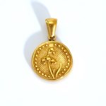 color: SP599G-April Bellflower (Single Pendant)