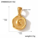 color: D98-Gold Pendant